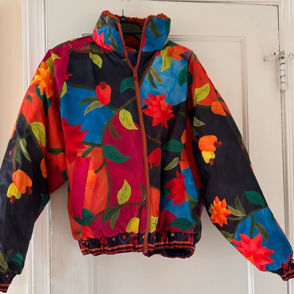 Farm Rio Lucy Floral Jacket - Picture 9 of 14